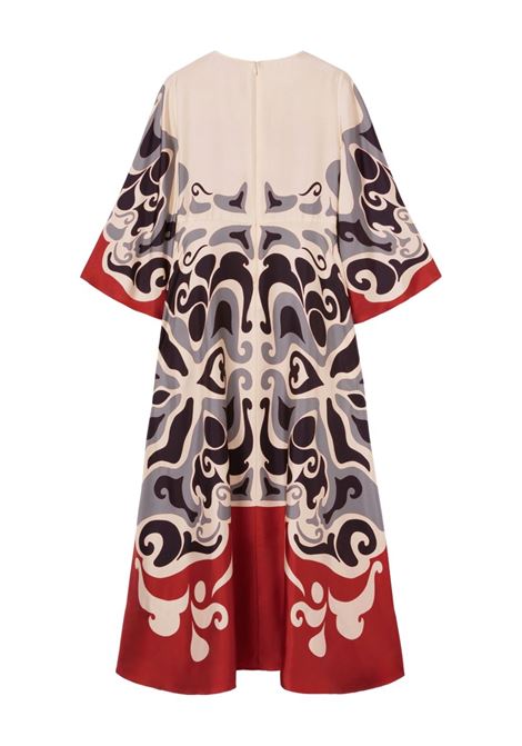 Abito lungo Sorella multicolore La double j - donna LA DOUBLE J | DRE0923SIL006PHO01WH04